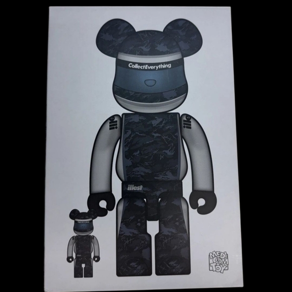 Bearbrick x Illest Motorhead 400% Set - Picture 2 of 6